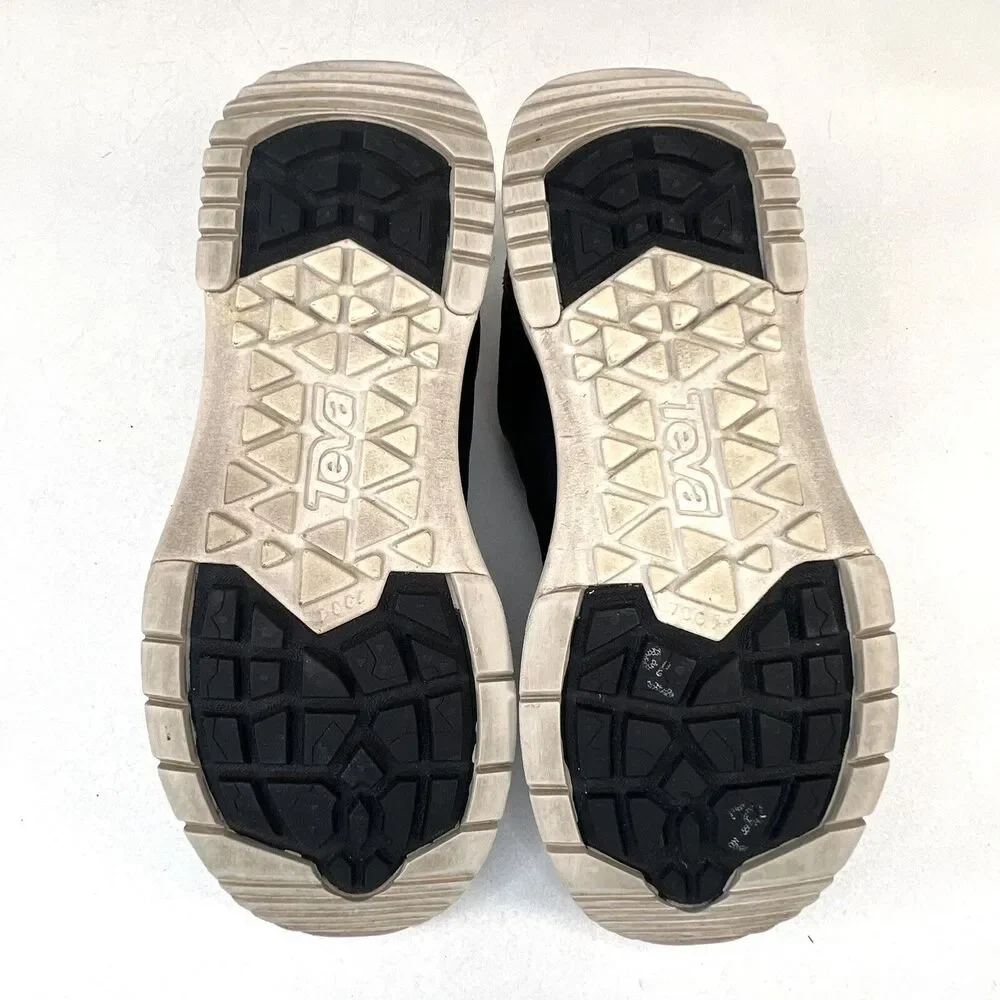 Teva Gateway Low Hiking Womans Size 7 Casual Shoes Black Dark Blue White 1115191